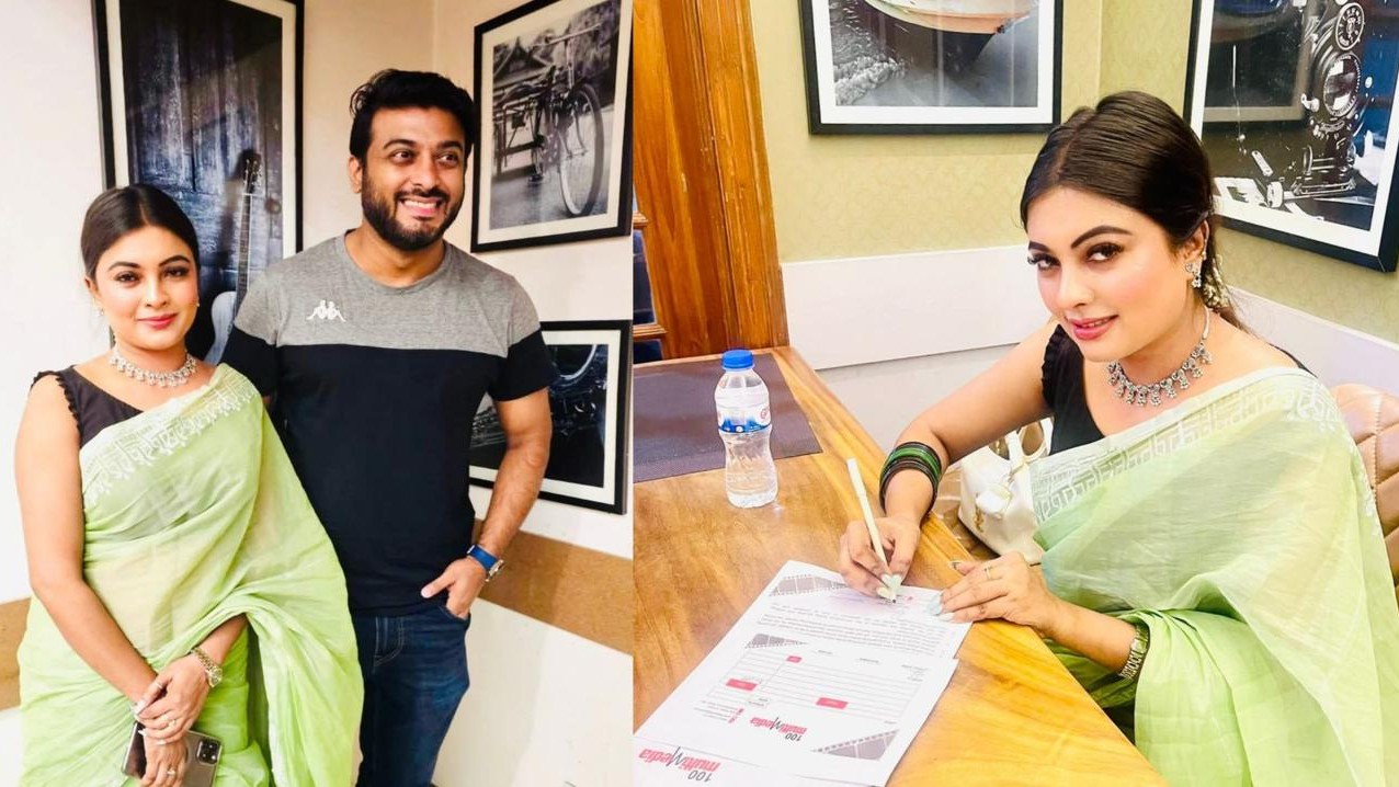 বিবর সিনেমার জন্য চুক্তিবদ্ধ হলেন আফরিন